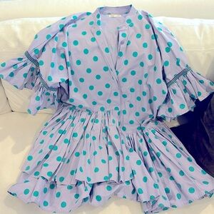 pitusa polka dot dress
